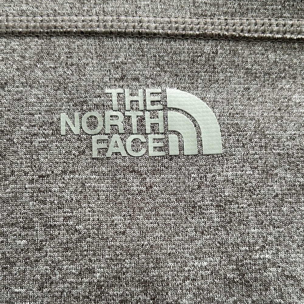 The North Face Gray Zip-Up Hoodie Size M - Picture 3 of 4